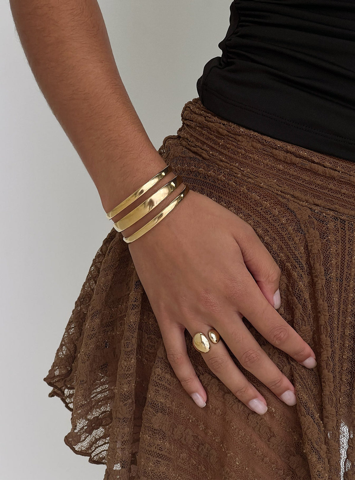 Belong Together Cuff Gold