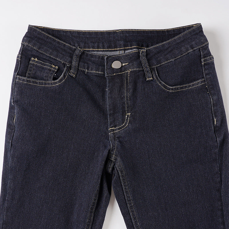 Low rise pocket zip-up jeans  | Festival Outfits Women