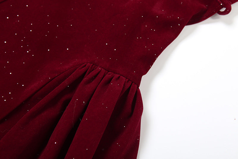 Halter deep v neck backless glitter mini dress  | Festival Outfits Women
