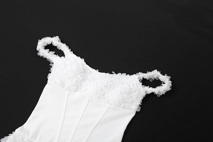 Off shoulder zip-up mini dress  | Festival Outfits Women