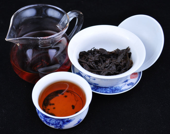2008 Yi Shan Ripe Pu-erh Tea Brick * 250 grams | Yunnan Sourcing Tea Shop