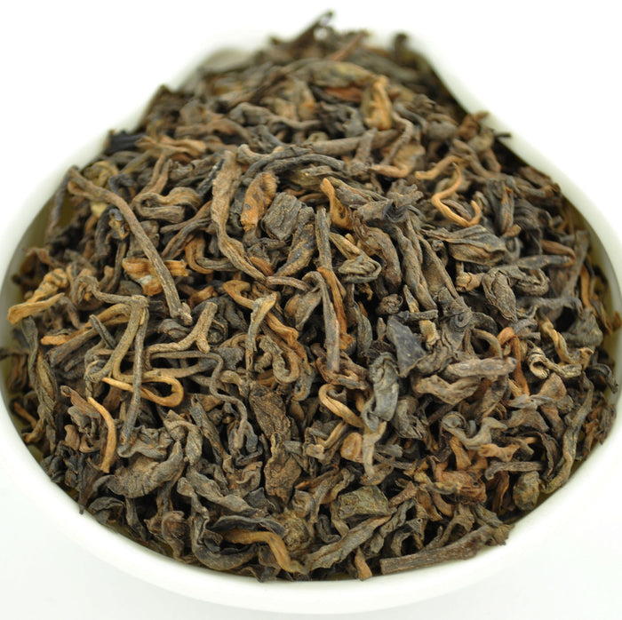 2012 "Menghai Grade 3" Aged Ripe Loose Leaf Pu-erh Tea