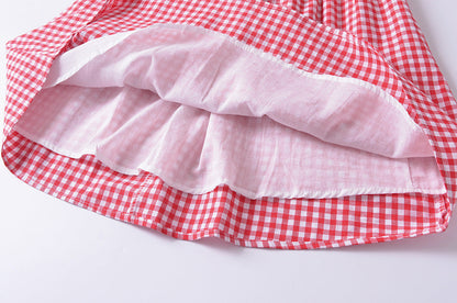 Plaid – Slim Fit Plaid Mini Dress