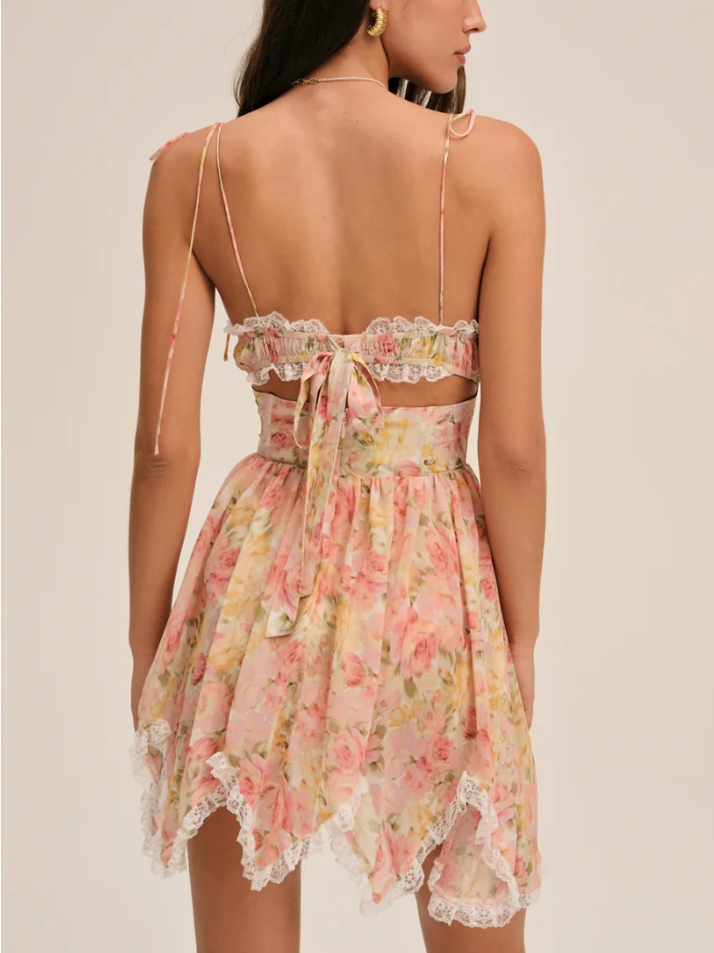 Elea Asymmetrical Mini Dress