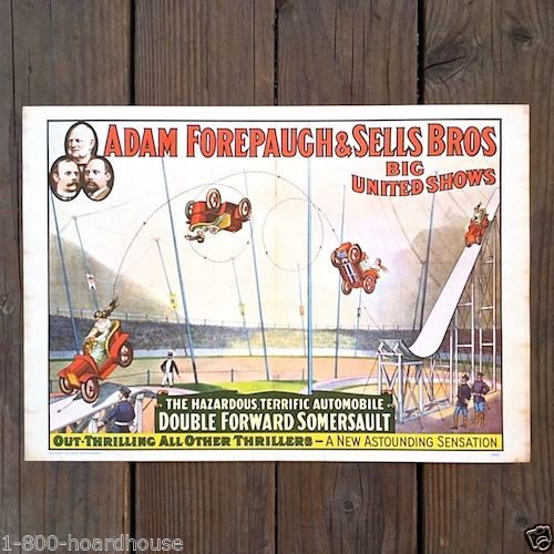BARNUM & BAILEY World Museum Posters Collection 1960s