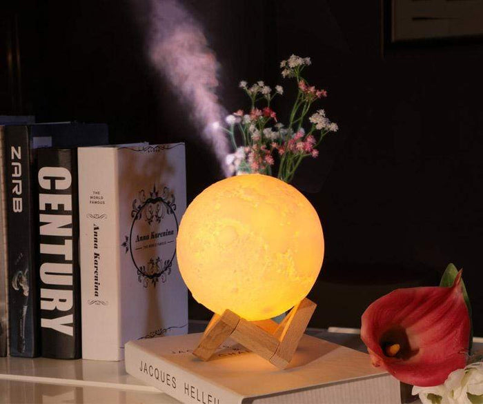 Gadget Gerbil White Moon Lamp Humidifier