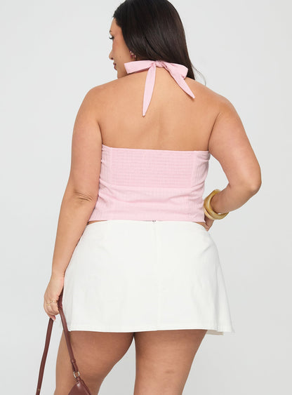 Can't Sleep Skort White Curve