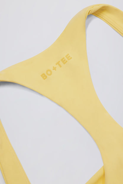 Soft Active Racerback Tank Top in Lemon