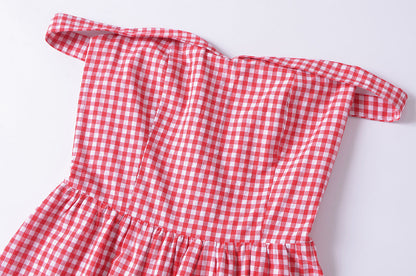 Plaid – Slim Fit Plaid Mini Dress