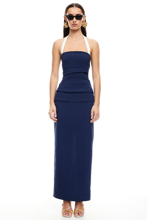 LIONESS 1999 Maxi Dress Navy