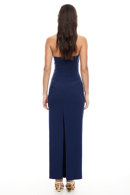 LIONESS 1999 Maxi Dress Navy