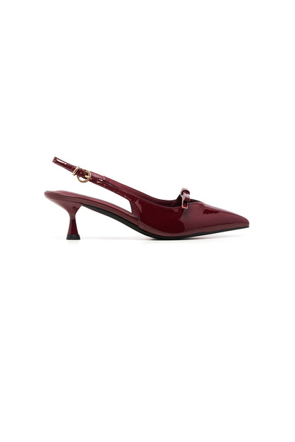 THERAPY Beverly Slingback Pump Cherry Patent
