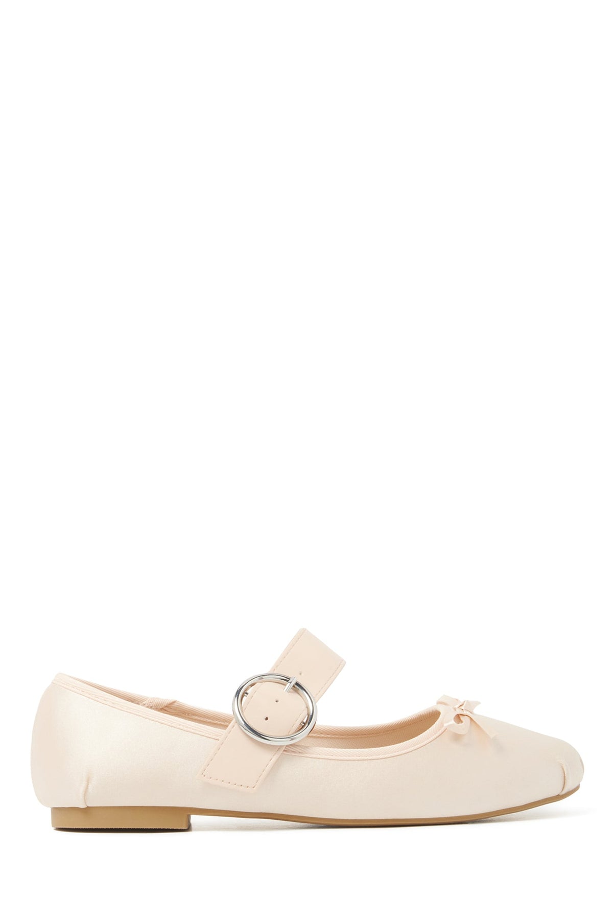 THERAPY Mesmerize Ballet Flat Blush Satin