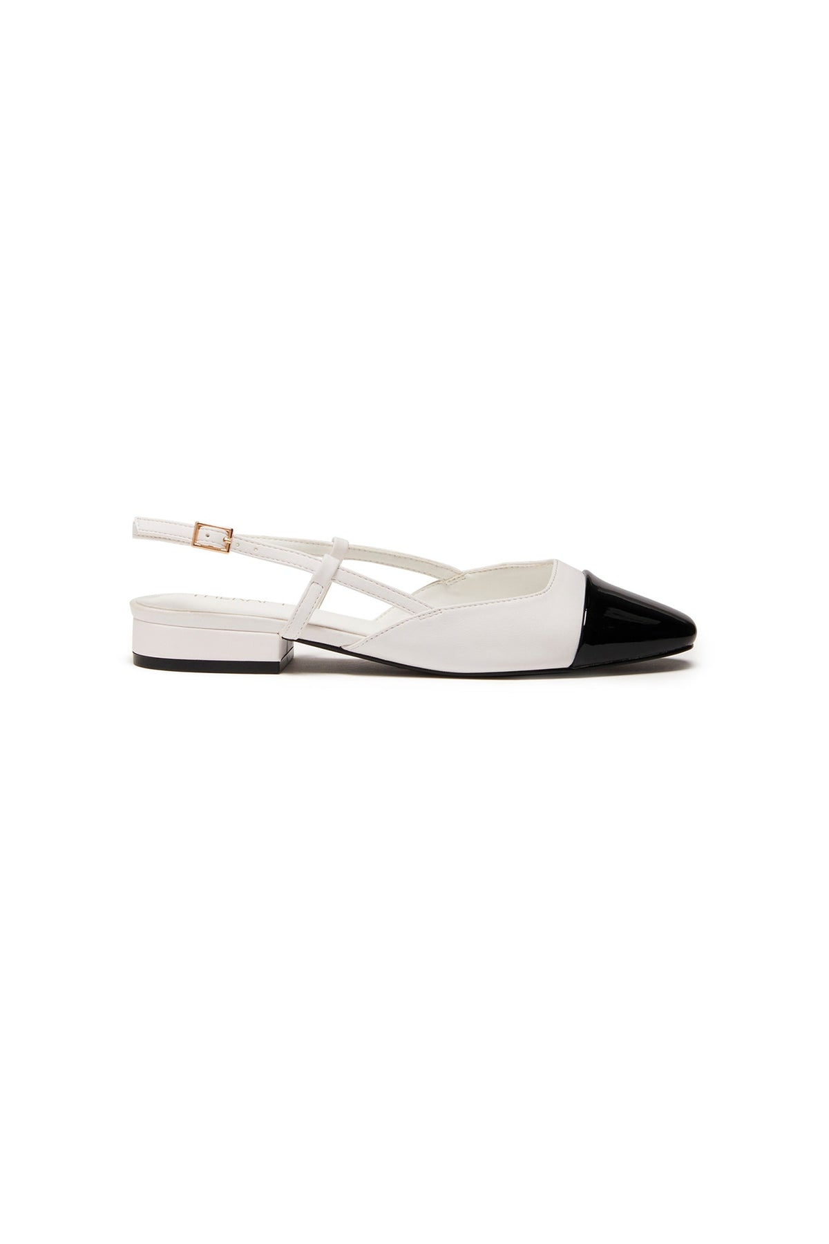 THERAPY Selene Point Heel White Black