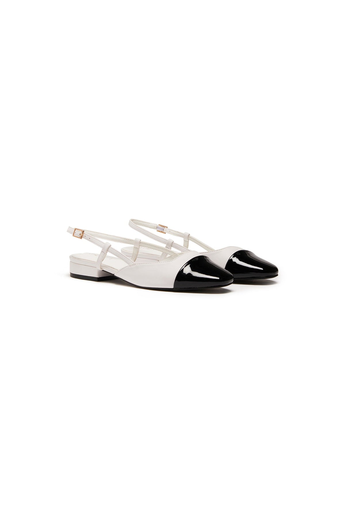 THERAPY Selene Point Heel White Black