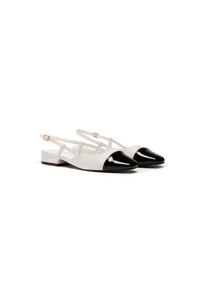 THERAPY Selene Point Heel White Black