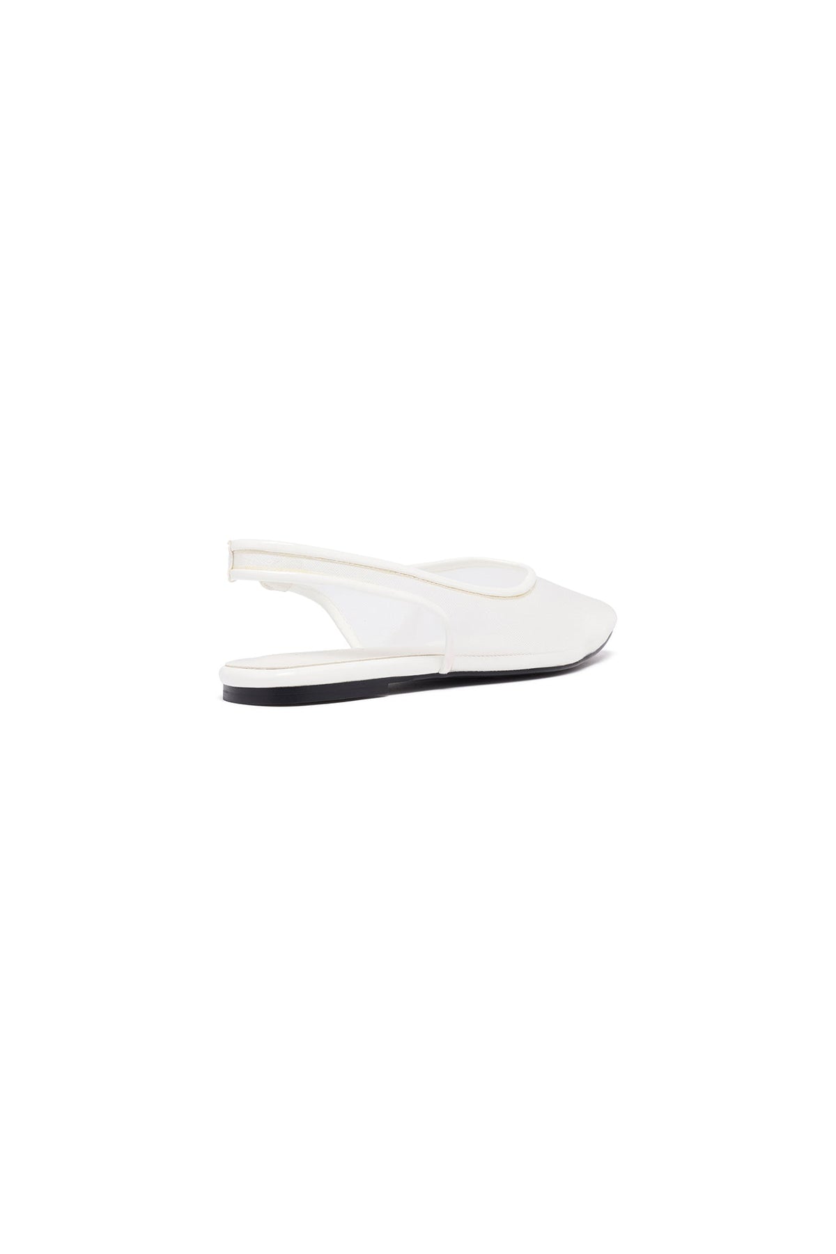 THERAPY Lazer White Patent Ballet Flat
