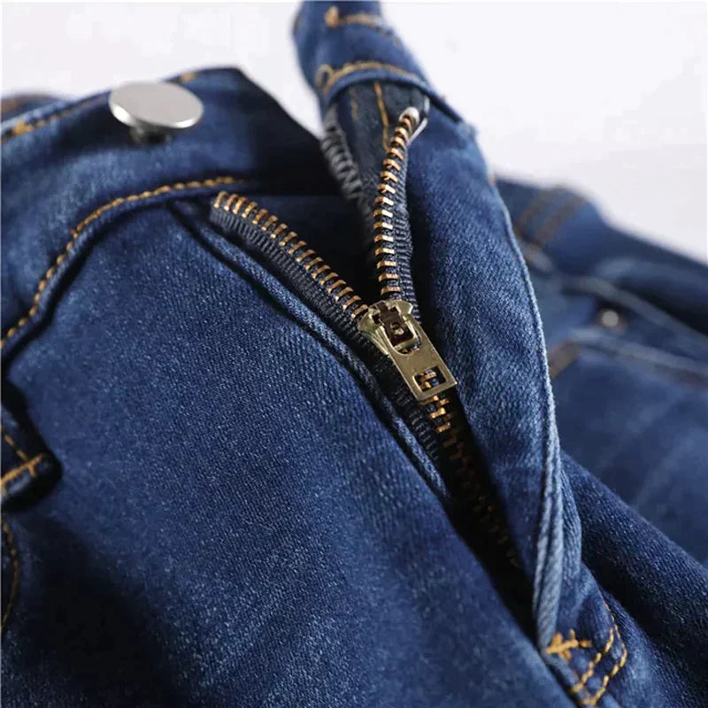 Women's Stretchy Skinny Winter Jeans with Fleece Lining | Great for Casual Days