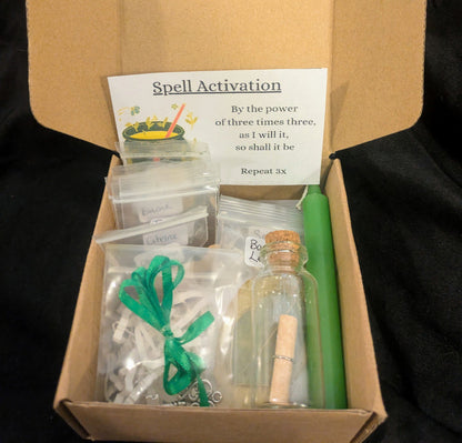 Abundance Spell Jar Kit- Artisan Made