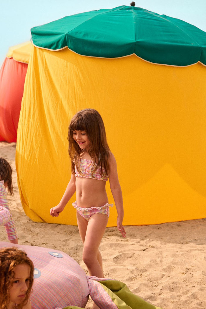 Akane Bikini Set in Pink Island Checks