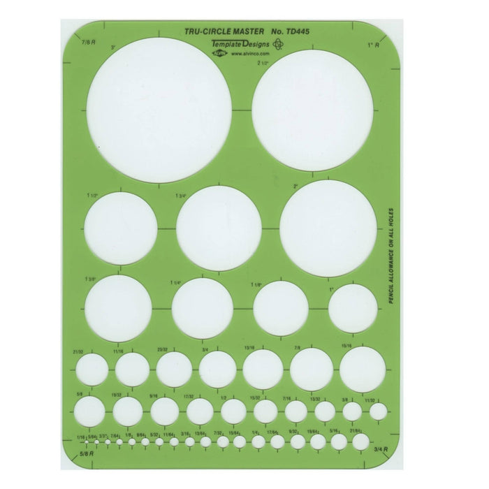 Alvin Circle Master Template • TD445