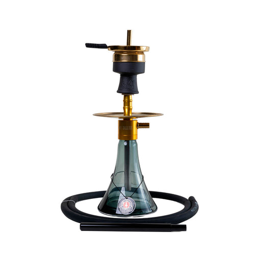 Amy Alu Cone Mini Hookah (125.03) - Gold-Black