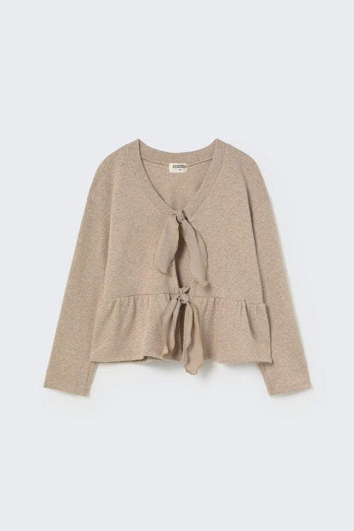 Annaba Cardigan in Stone