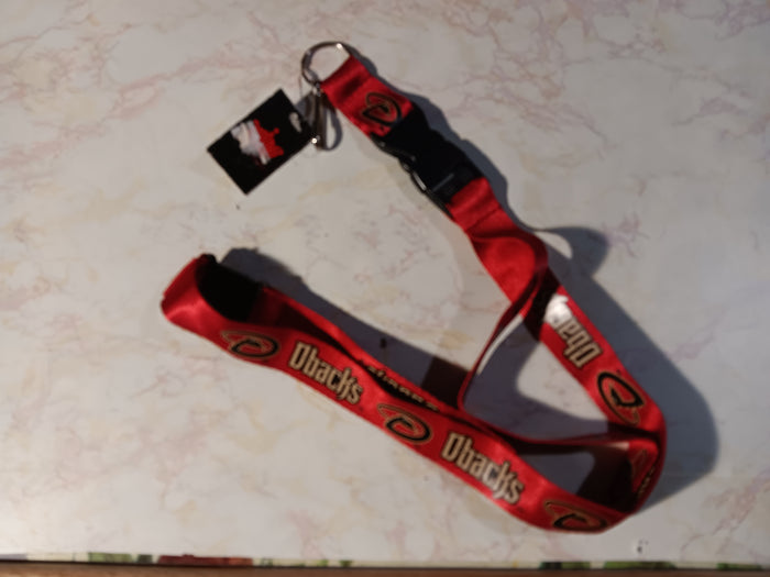 Arizona Diamonbacks MLB Lanyard Key Chain