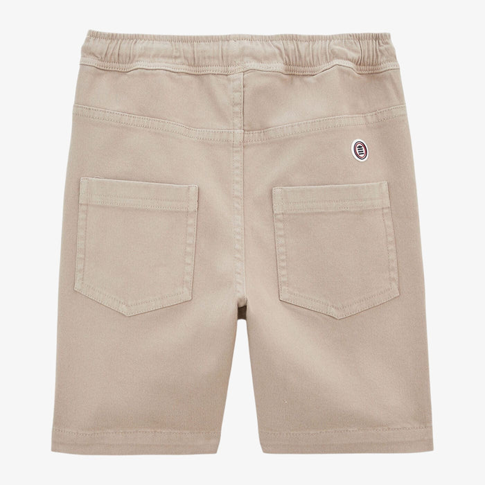 Bermuda garcon beige mastic en coton SERGE BLANCO