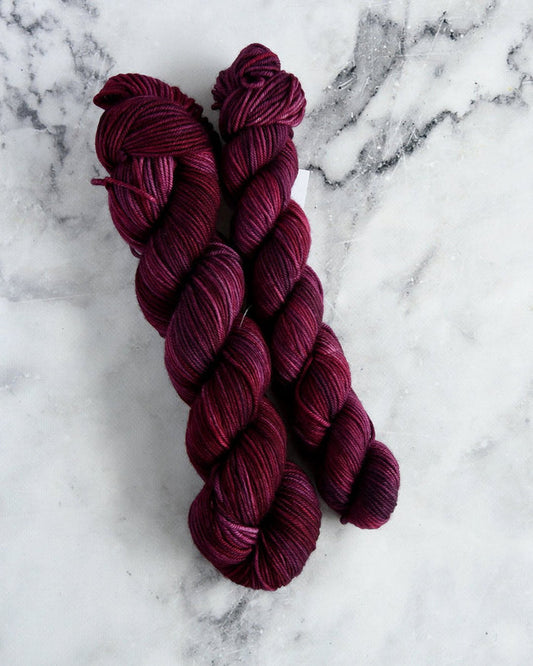 Destination Yarn DK Weight Yarn Souvenir DK Bodice Ripper Red