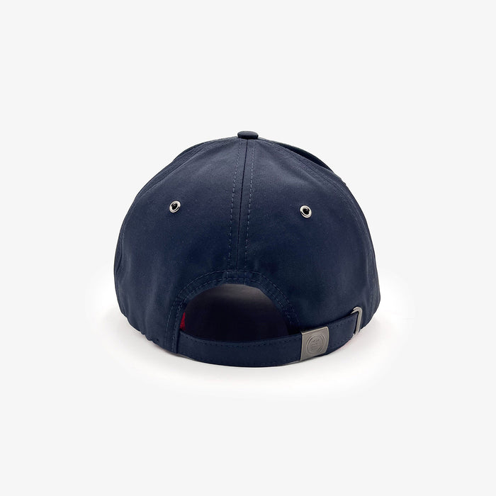 Casquette unie bleu fonce homme serge blanco