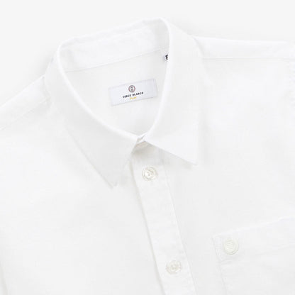 Chemise Regular Oxford Junior Blanche SERGE BLANCO