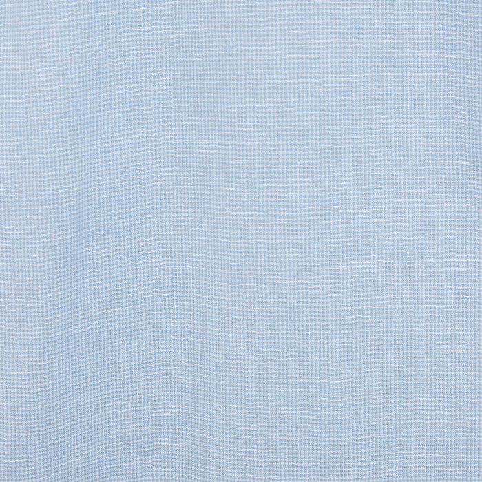 Chemise regular ciel tissage lin et coton