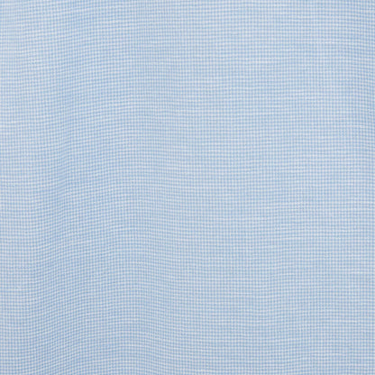 Chemise regular ciel tissage lin et coton