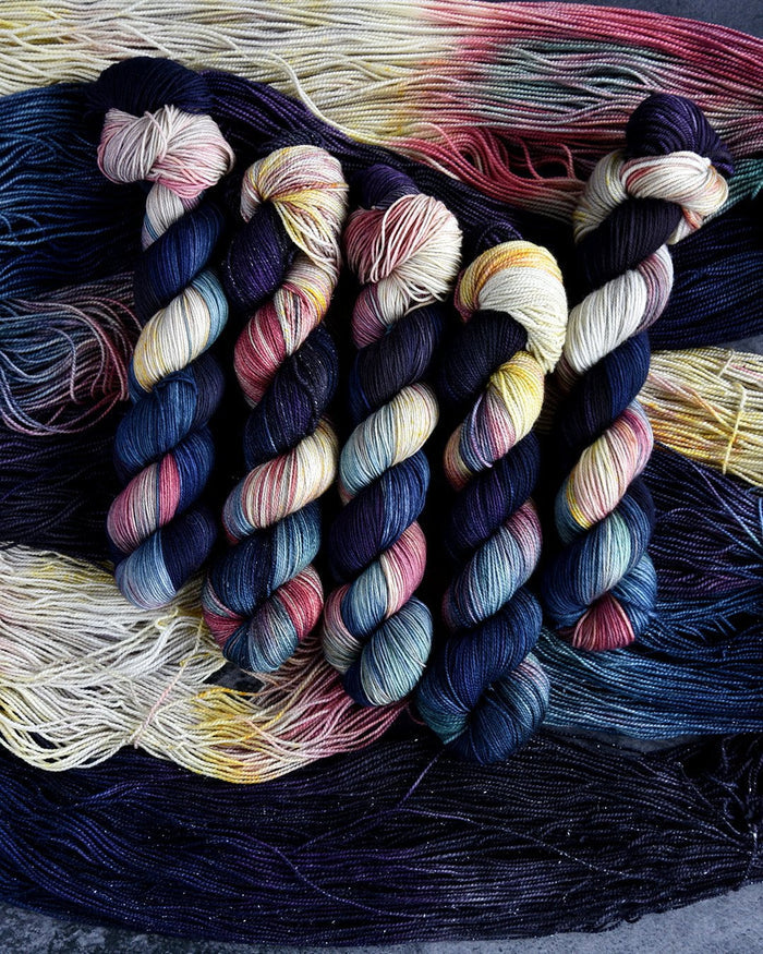 Destination Yarn fingering weight yarn Chicago Cityscape - dyed to order