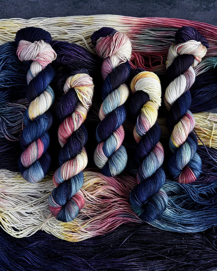 Destination Yarn fingering weight yarn Chicago Cityscape - dyed to order