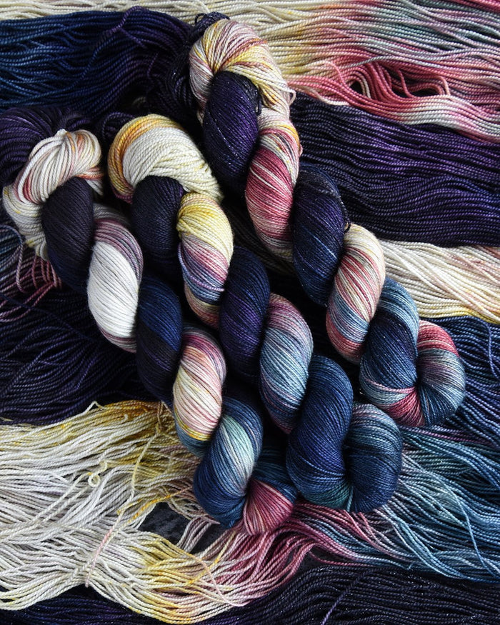 Destination Yarn fingering weight yarn Chicago Cityscape - dyed to order