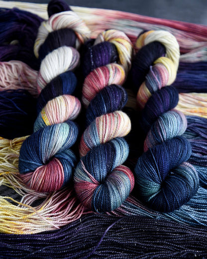Destination Yarn fingering weight yarn Chicago Cityscape - dyed to order