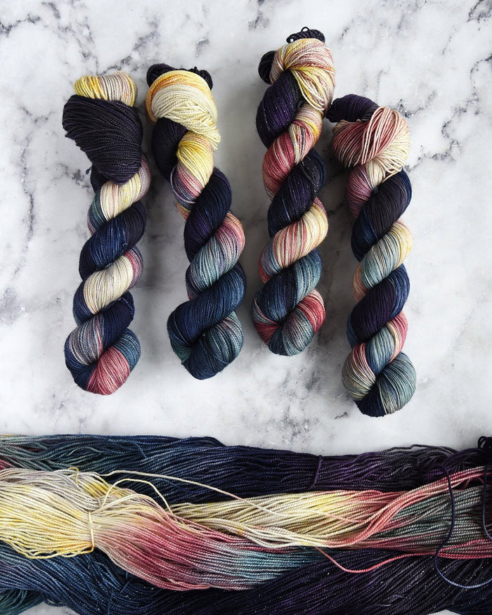 Destination Yarn fingering weight yarn Chicago Cityscape - dyed to order