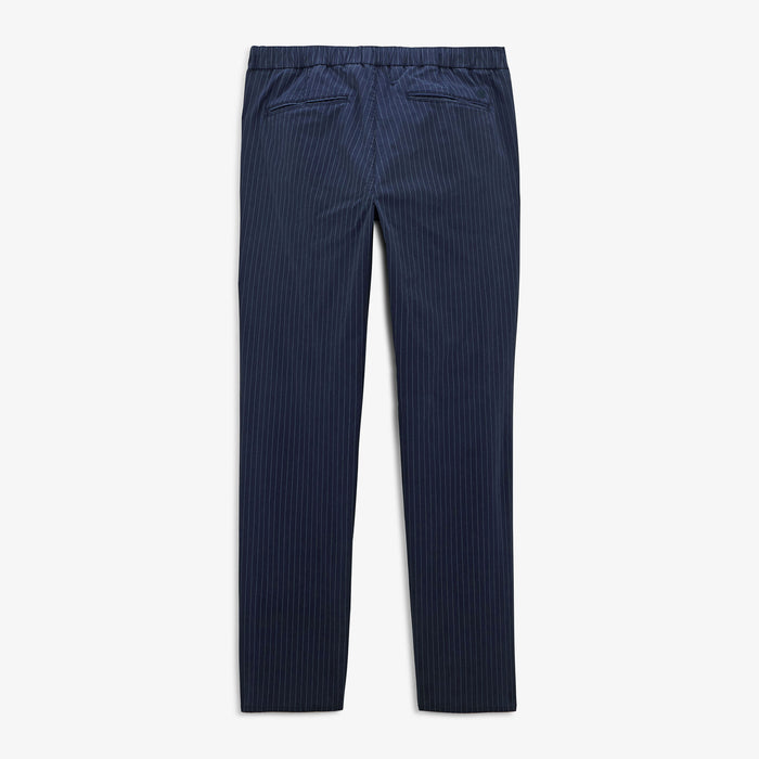 Chino 549 En Coton A Rayures Tennis Bleu Nuit Homme SERGE BLANCO