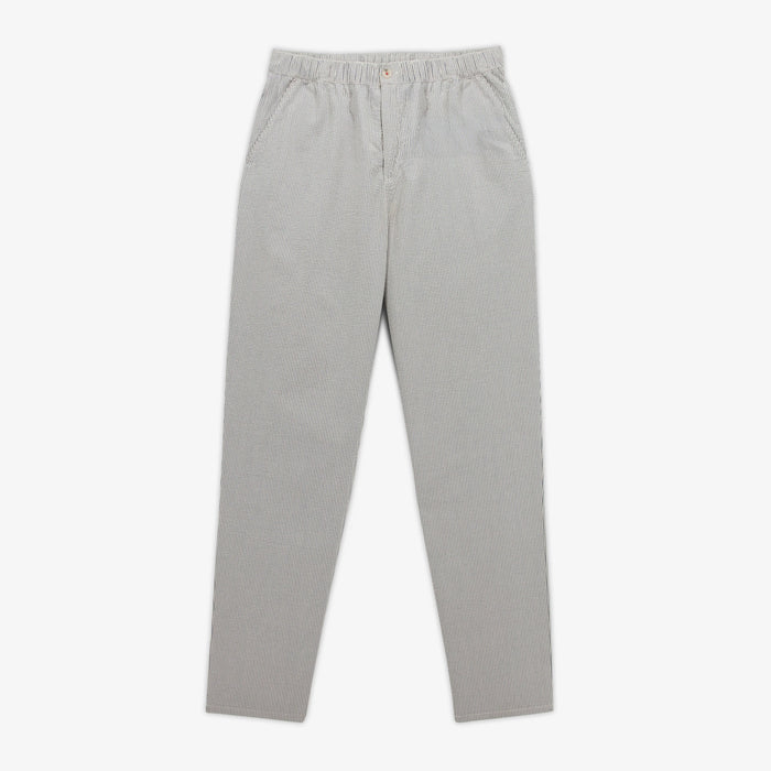 Chino 549 En Coton A Rayures Tennis Ecru Homme SERGE BLANCO