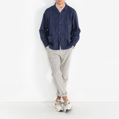 Chino 549 En Coton A Rayures Tennis Ecru Homme SERGE BLANCO