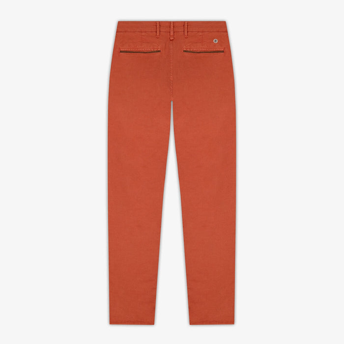 Chino 702 coupe confort courge