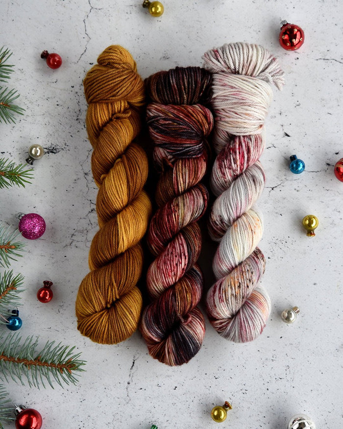 Destination Yarn fingering weight yarn Christmas in London