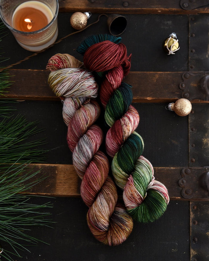 Destination Yarn fingering weight yarn Christmas in London
