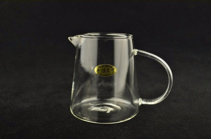 Clear Glass Gong Fu Cha Hai Serving Pitcher * 290ml | Yunnan Sourcing Tea Shop
