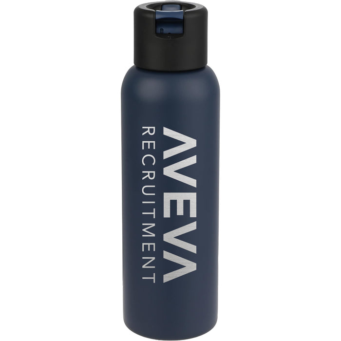Clio Eco-Friendly Straw Lid Vacuum Bottle 22 oz