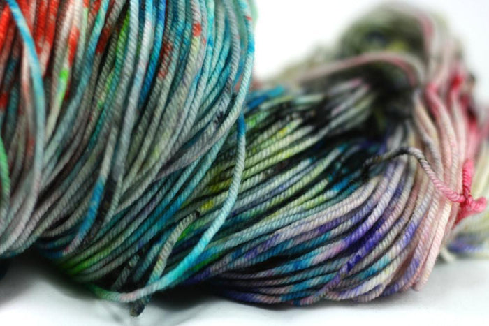 Destination Yarn Knitting Kit Hat Kit - DK Weight - Color Run