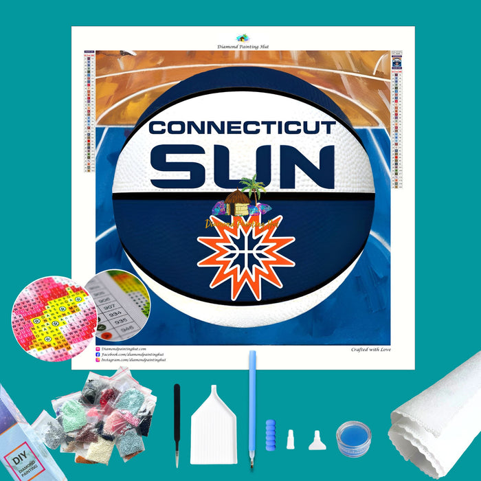Connecticut Sun WNBA Diamond Painting