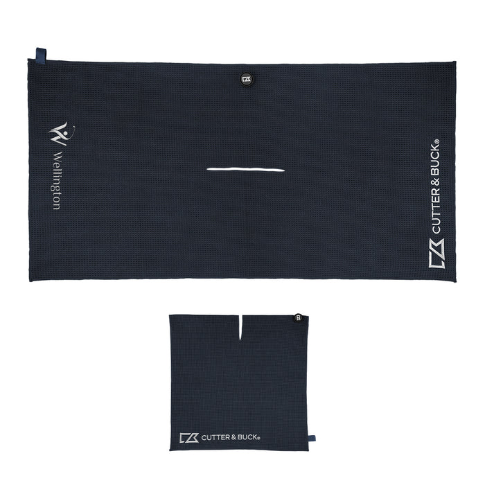 Cutter & Buck® rPET Magnetic Golf Towel
